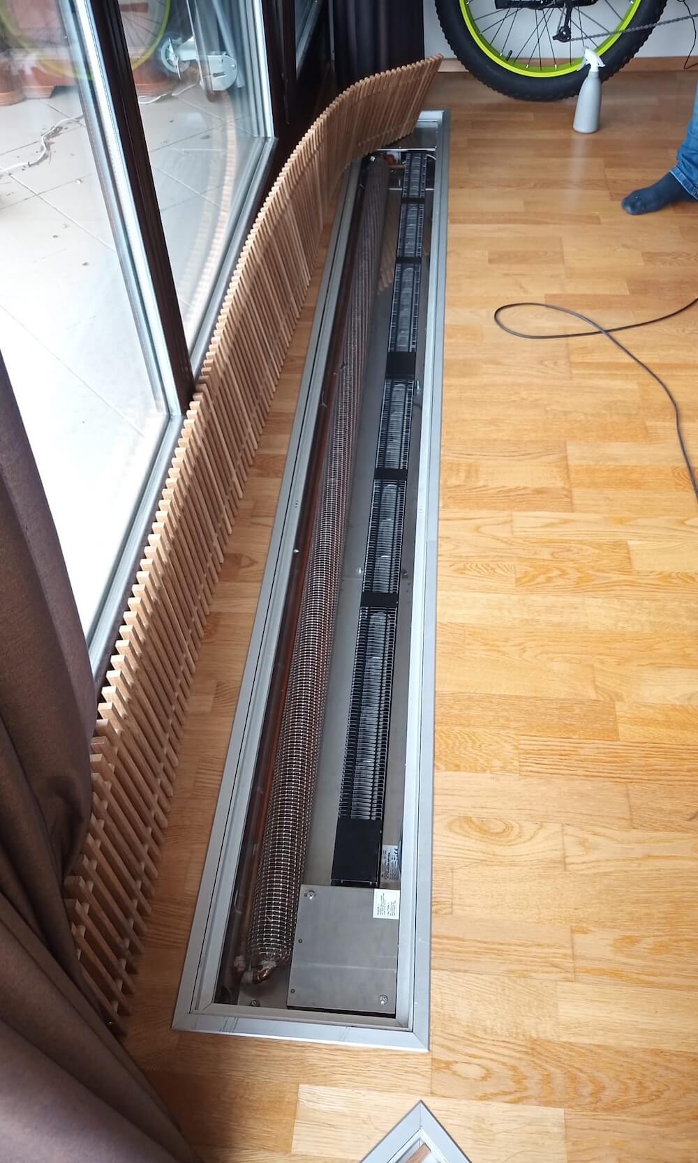 Elsymco Plug&Play fans for floor convectors – installation