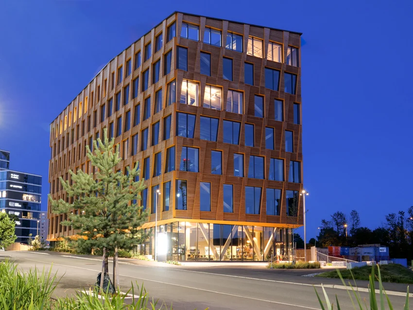 Valle Wood – Elsymco installation, Oslo